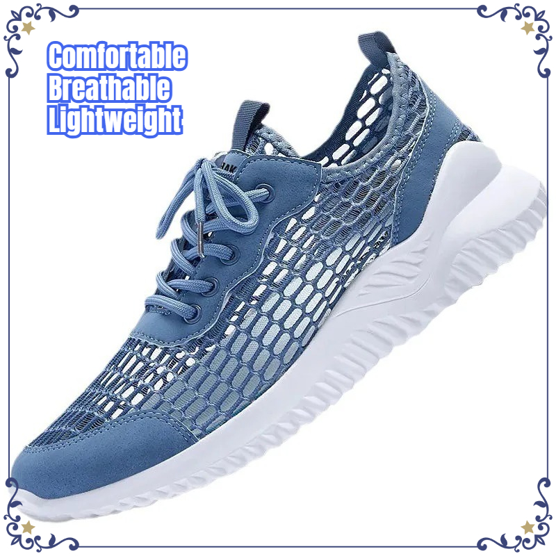 New Summer Men Hollow Mesh Sho - Men'S Shoes Brogues avaliação e preço