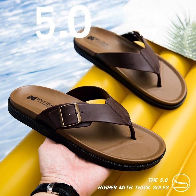 2026 New Fashion Korean Style  - Flip Flop Beach Men avaliação e preço