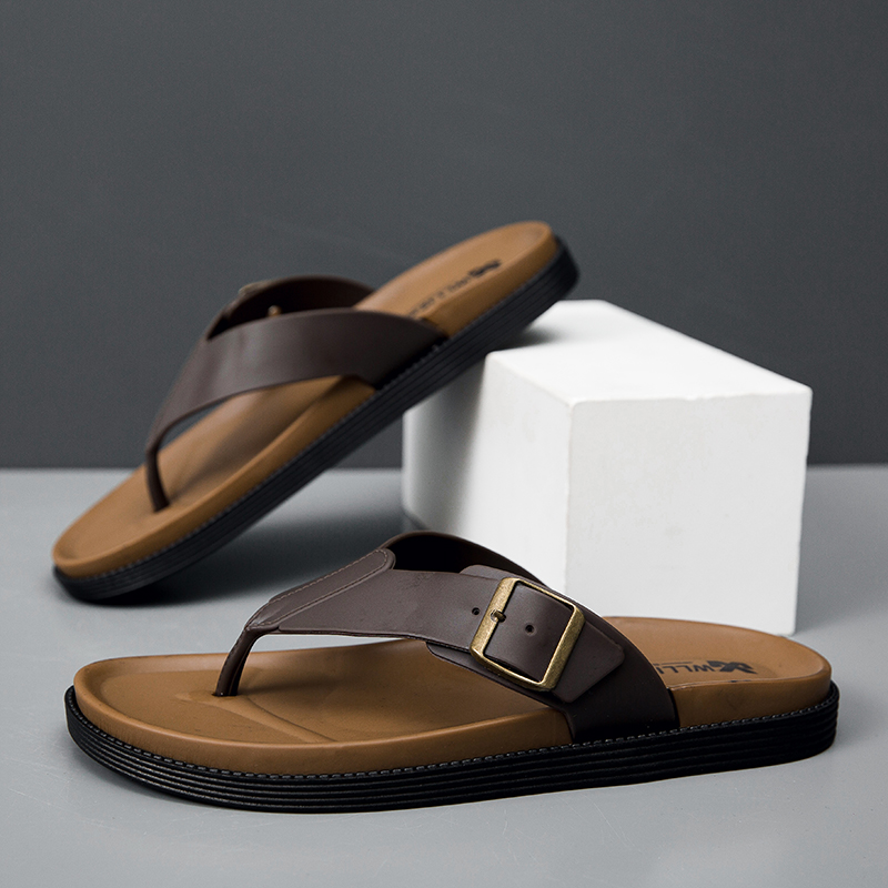 2026 New Fashion Korean Style  - Flip Flop Beach Men avaliação e preço