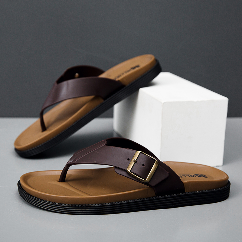 2026 New Fashion Korean Style  - Flip Flop Beach Men avaliação e preço