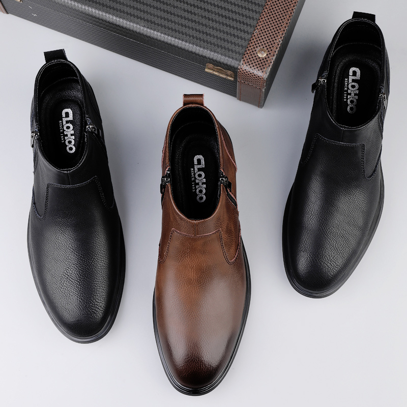 CLOHOO Handmade Men's Boots Bu - Men'S Shoes Hugo Boss avaliação e preço