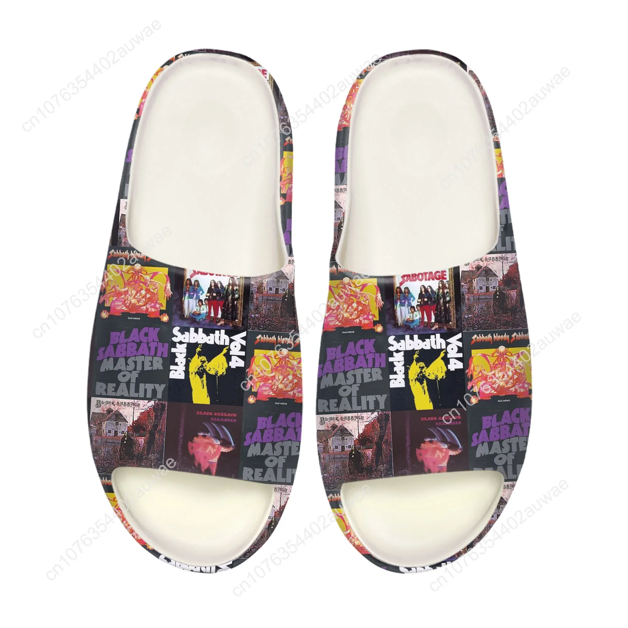 Black Heavy Metal Band Sabbath - Men Shoes Office avaliação e preço
