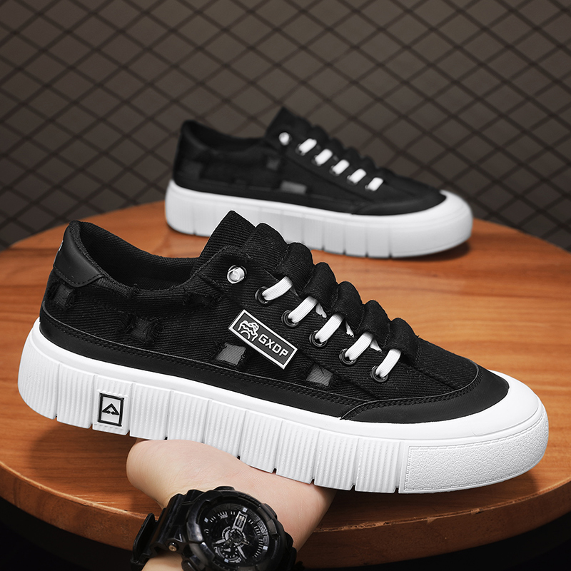 New Casual Shoes Men Sneakers  - Men'S Shoes Green And White avaliação e preço