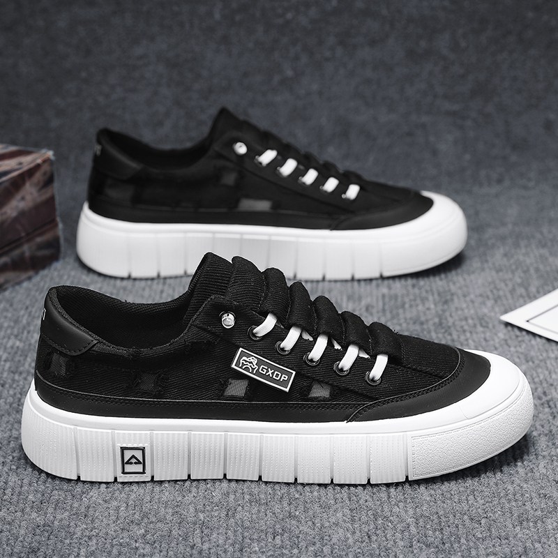 New Casual Shoes Men Sneakers  - Men'S Shoes Green And White avaliação e preço