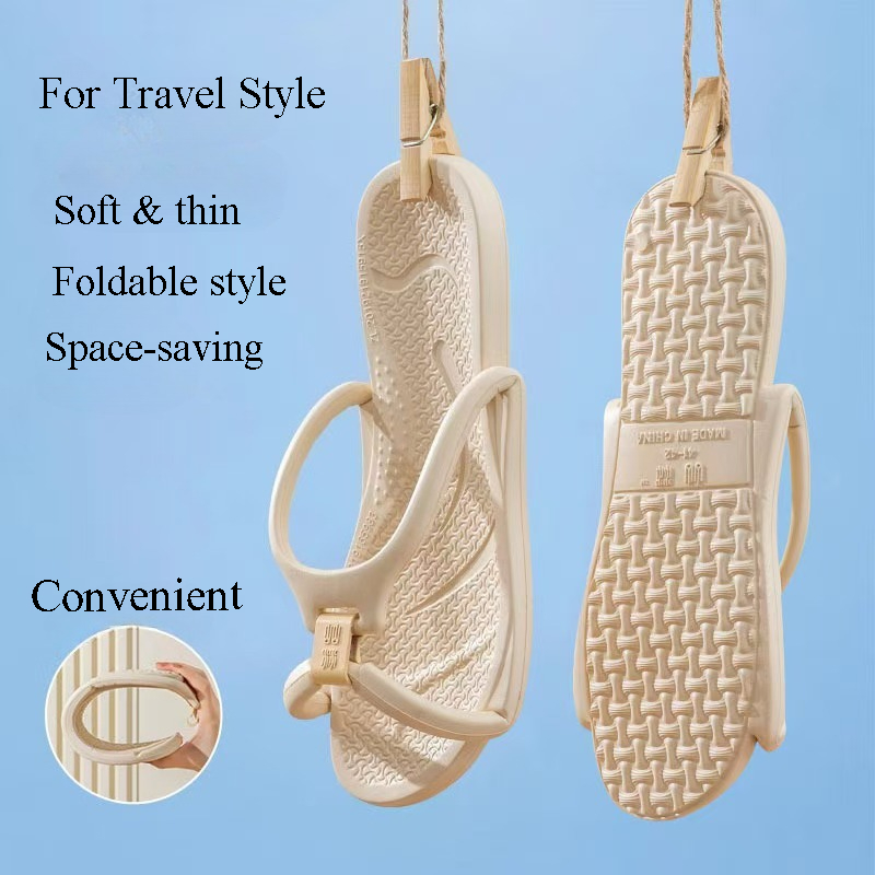 Foldable Travel Slippers Unise - Men Shoes Size avaliação e preço