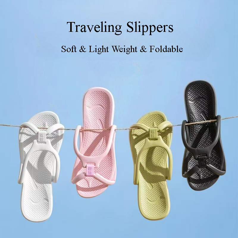 Foldable Travel Slippers Unise - Men Shoes Size avaliação e preço
