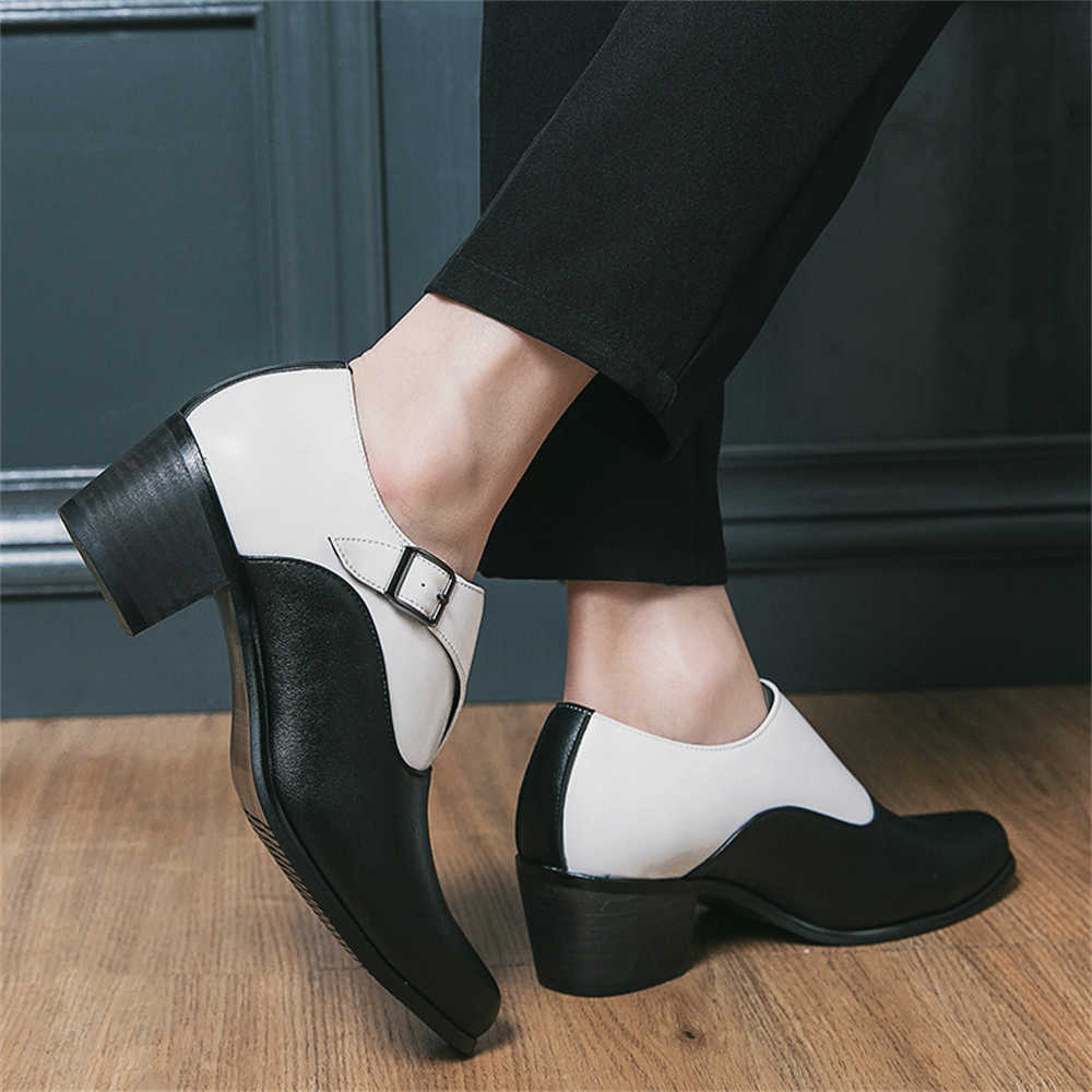 Normal Leather Ballroom Dancin - Men Shoes Office avaliação e preço