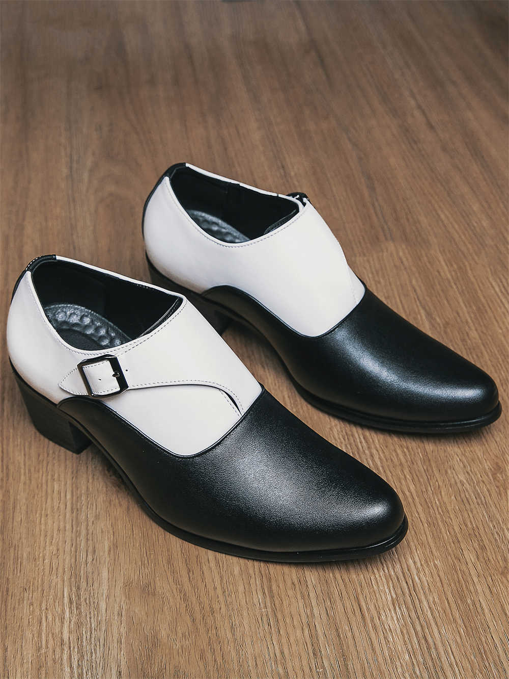Normal Leather Ballroom Dancin - Men Shoes Office avaliação e preço
