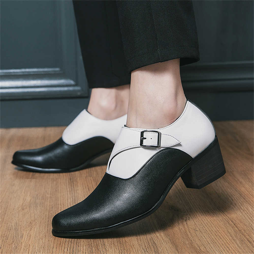 Normal Leather Ballroom Dancin - Men Shoes Office avaliação e preço