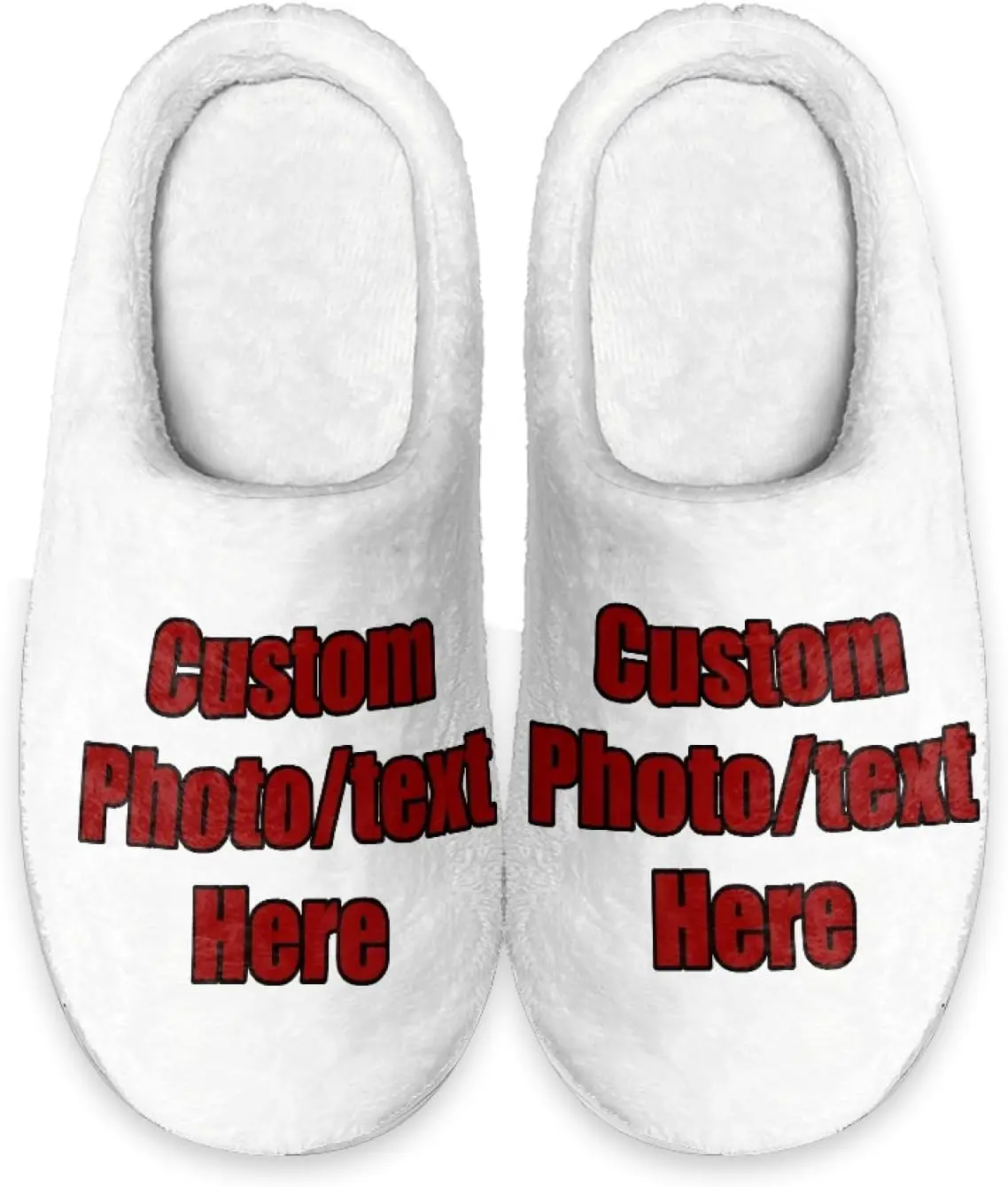 Custom Plush Slippers Men Wome - Men Shoes Designer avaliação e preço