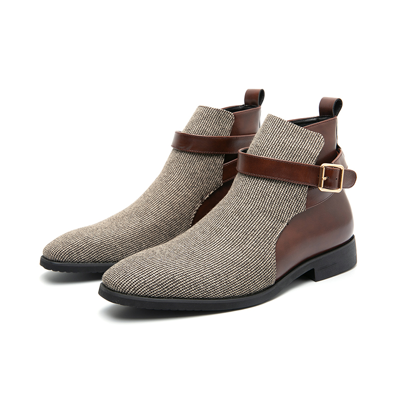 Classic Ankle Boots Men High Q - Men'S Shoes Brogues avaliação e preço